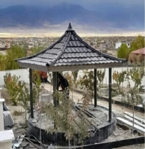 اجرای سقف شیروانی توسط سافکو در کرمان